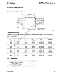 JW030F1-M Datasheet Page 19