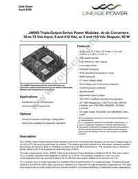 JW060ACL Datasheet Cover