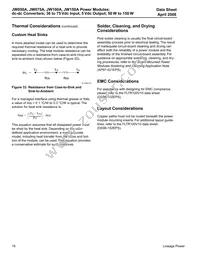 JW150A1 Datasheet Page 16