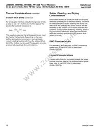 JW150B1 Datasheet Page 16