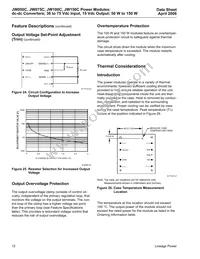 JW150C1 Datasheet Page 12