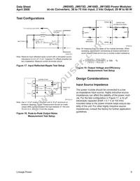 JW150D1 Datasheet Page 9