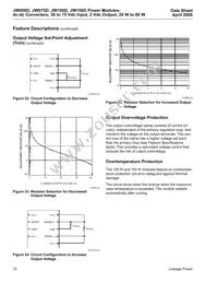 JW150D1 Datasheet Page 12