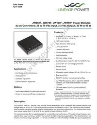 JW150F1-T Datasheet Cover