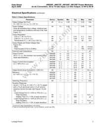 JW150F1-T Datasheet Page 3