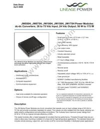 JW150H1 Datasheet Cover