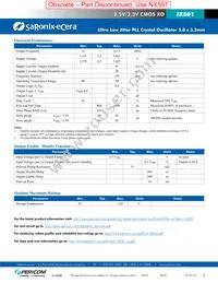 JX5011C0120.000000 Datasheet Page 2