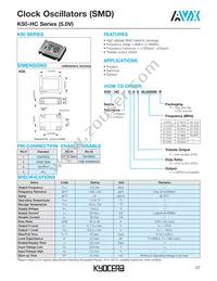 K50-HC1CSE9.8304 Datasheet Cover