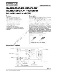 KA1M0680RBYDTU Datasheet Cover