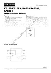 KA358STU Datasheet Page 2