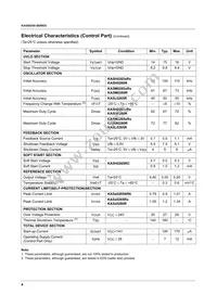 KA5M02659RN Datasheet Page 4