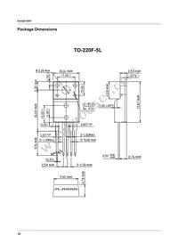 KA5Q0740RTYDTU Datasheet Page 10