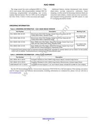 KAC-06040-ABA-JD-BA Datasheet Page 2
