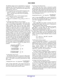 KAC-06040-ABA-JD-BA Datasheet Page 17