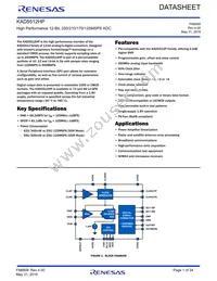 KAD5512HP-25Q48 Datasheet Cover