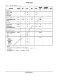 KAE-02150-ABB-JP-FA Datasheet Page 14