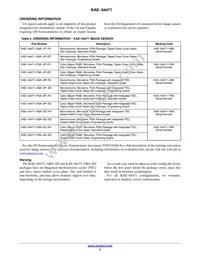 KAE-04471-FBA-JP-FA Datasheet Page 2