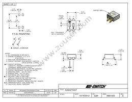 KAE02TGGT Datasheet Cover