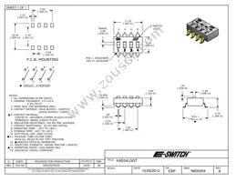 KAE04LGGT Datasheet Cover