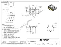 KAE04SGGT Datasheet Cover