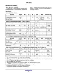 KAF-0261-AAA-CD-AE Datasheet Page 6