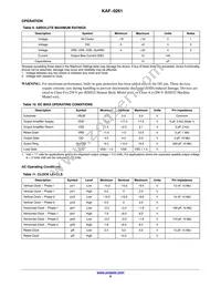 KAF-0261-AAA-CD-AE Datasheet Page 9