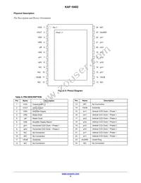 KAF-0402-AAA-CP-AE Datasheet Page 5