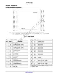 KAF-09000-ABA-DP-BA Datasheet Page 6