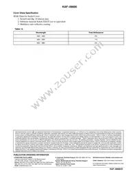 KAF-09000-ABA-DP-BA Datasheet Page 21