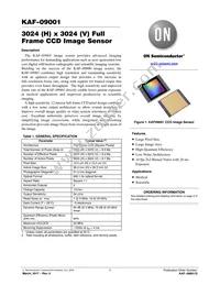 KAF-09001-ABA-DP-BA Datasheet Cover