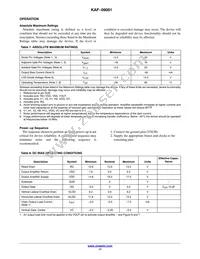 KAF-09001-ABA-DP-BA Datasheet Page 17