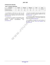 KAF-1001-AAA-CB-B2 Datasheet Page 13