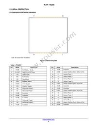 KAF-16200-FXA-CD-B2 Datasheet Page 6