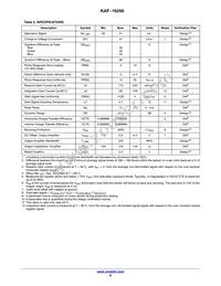 KAF-16200-FXA-CD-B2 Datasheet Page 8