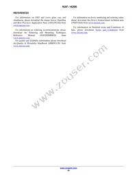 KAF-16200-FXA-CD-B2 Datasheet Page 20