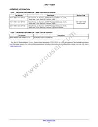 KAF-16801-AAA-DP-B1 Datasheet Page 2