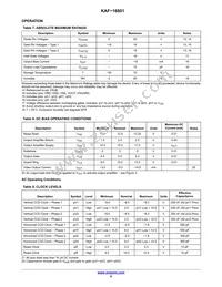 KAF-16801-AAA-DP-B1 Datasheet Page 9