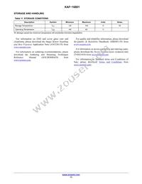 KAF-16801-AAA-DP-B1 Datasheet Page 13