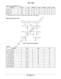 KAF-16803-ABA-DP-BA Datasheet Page 12