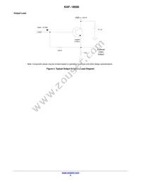 KAF-18500-NXA-JH-AA-08 Datasheet Page 5