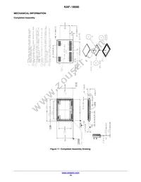 KAF-18500-NXA-JH-AA-08 Datasheet Page 19