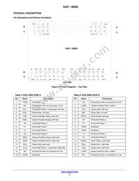 KAF-18500-NXA-JH-AE-08 Datasheet Page 6