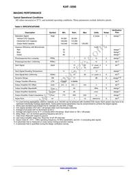 KAF-3200-ABA-CP-B2 Datasheet Page 6