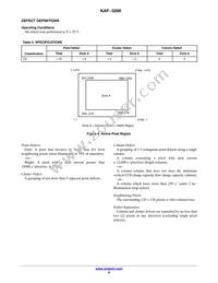 KAF-3200-ABA-CP-B2 Datasheet Page 8