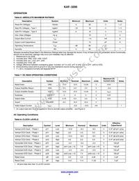 KAF-3200-ABA-CP-B2 Datasheet Page 9