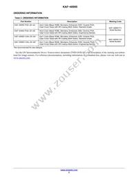KAF-40000-FXA-JD-AE Datasheet Page 2