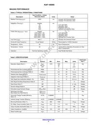 KAF-40000-FXA-JD-AE Datasheet Page 8