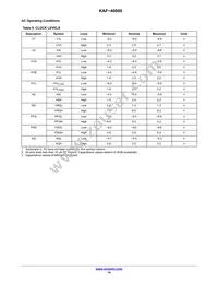 KAF-40000-FXA-JD-AE Datasheet Page 14