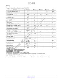 KAF-40000-FXA-JD-AE Datasheet Page 16