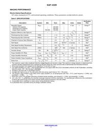 KAF-4320-AAA-JP-B2 Datasheet Page 7